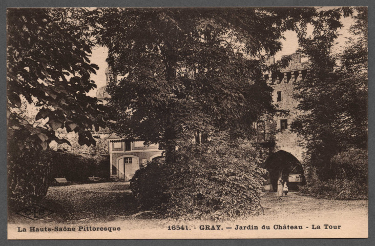 Jardin du château. La tour