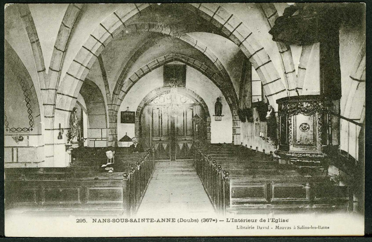 Intérieur de l'église