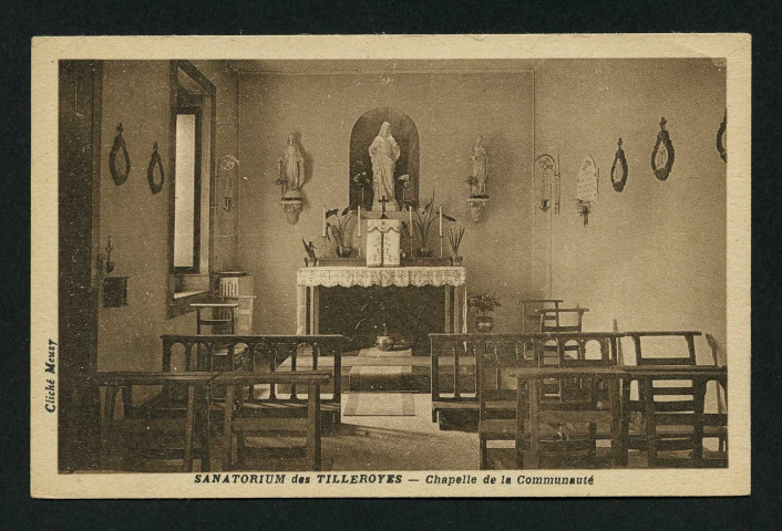Sanatorium des Tilleroyes, chapelle de la communauté
