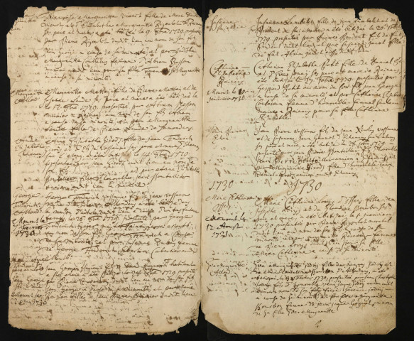 B 1729-1771 (protestants)