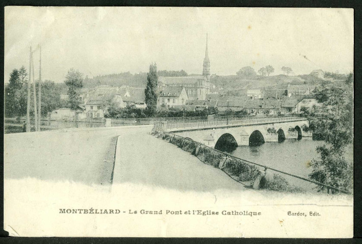 L'église catholique et le grand pont