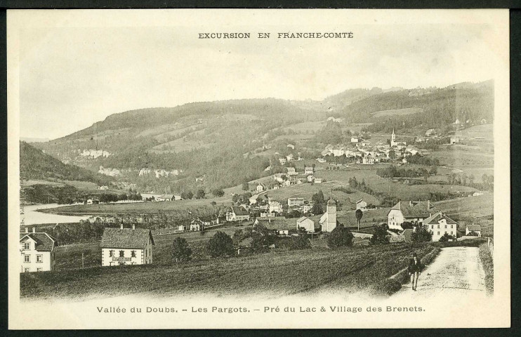 Les Pargots ; les Brenêts, vue générale
