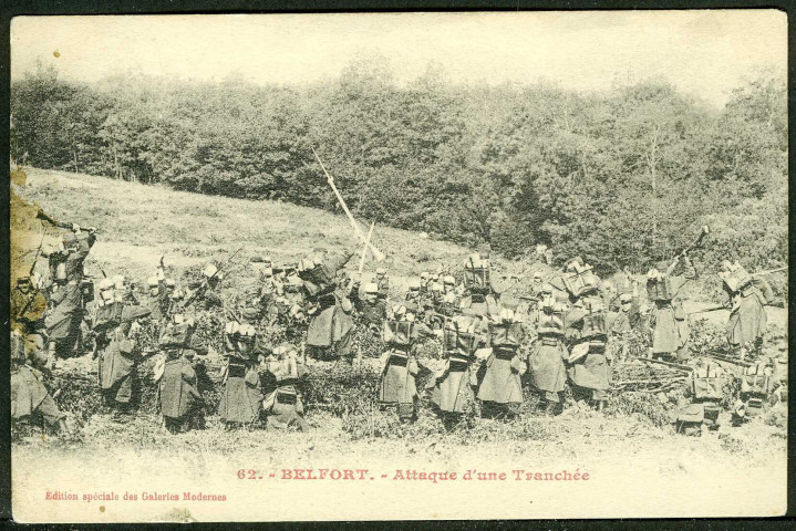 Attaque d'une tranchée
