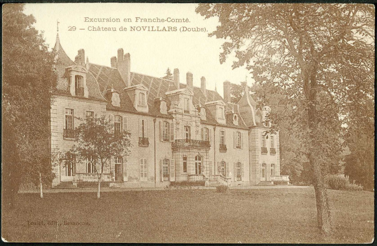Le château vu de 3/4