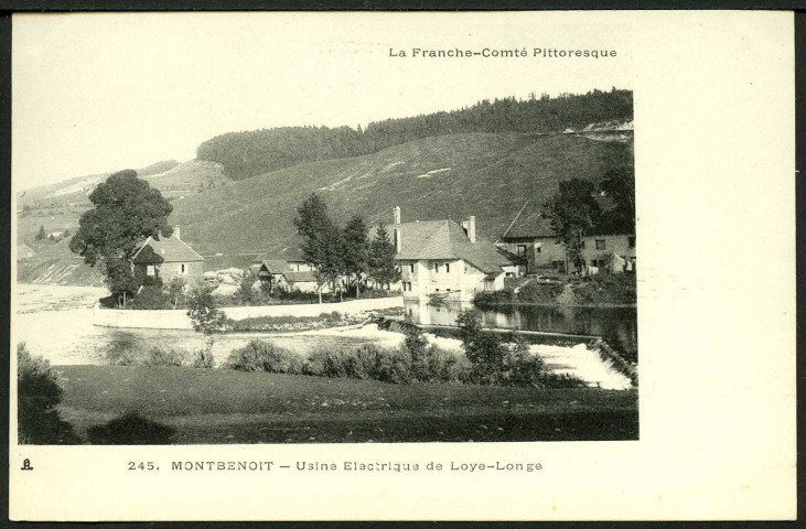 Usine électrique de Loye-Longe