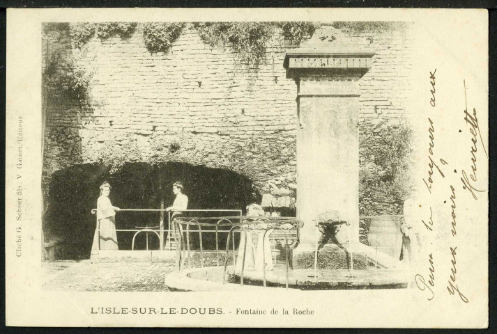 La fontaine de la Roche