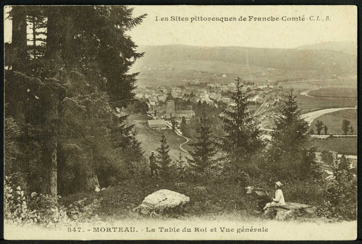 La Table du Roi et vue générale