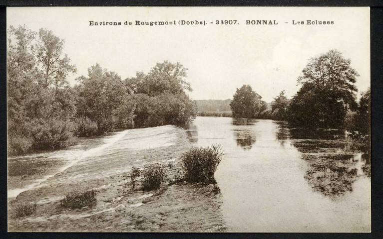 Environs de Rougemont, les écluses