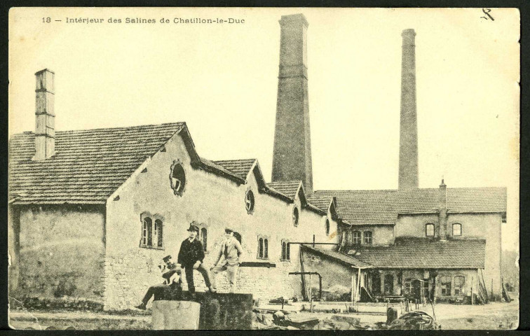 Intérieur des salines