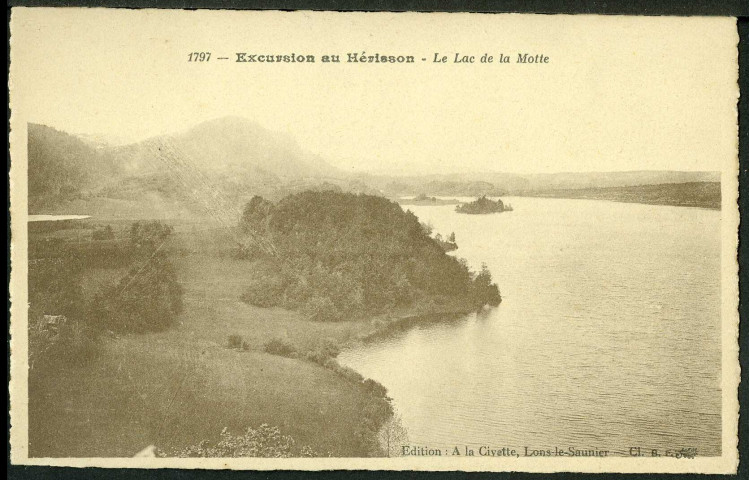 Excursion au Hérisson, le lac de la Motte
