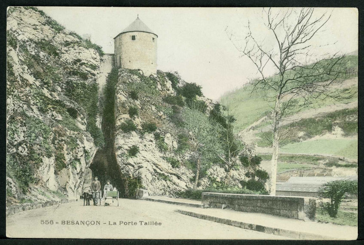 La porte Taillée, coté extérieur