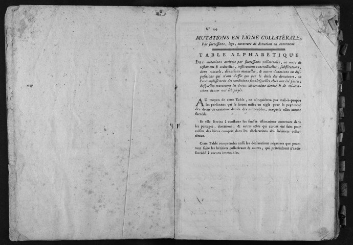15 juin 1791 - 24 ventôse an VII