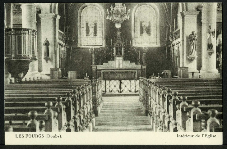 Intérieur de l'église
