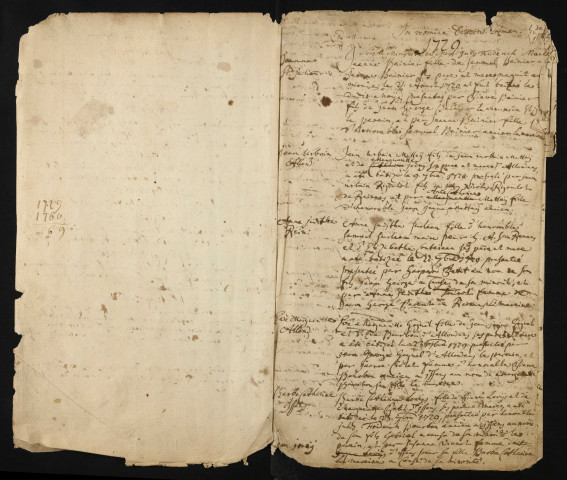 B 1729-1771 (protestants)