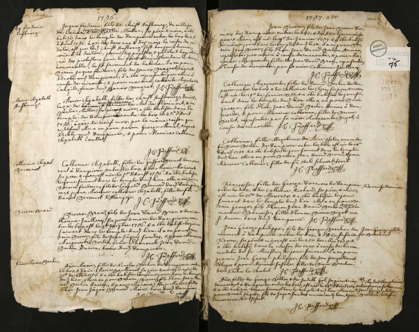 B 1755-1793 (protestants)