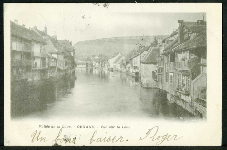 Vue sur la Loue