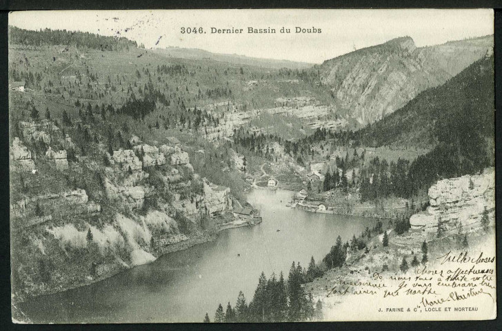 Dernier bassin du Doubs