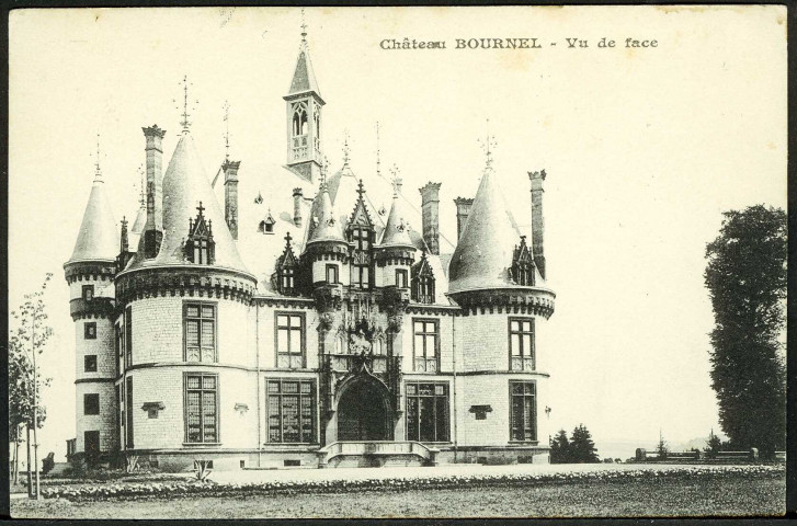 Château de Bournel, vue de face