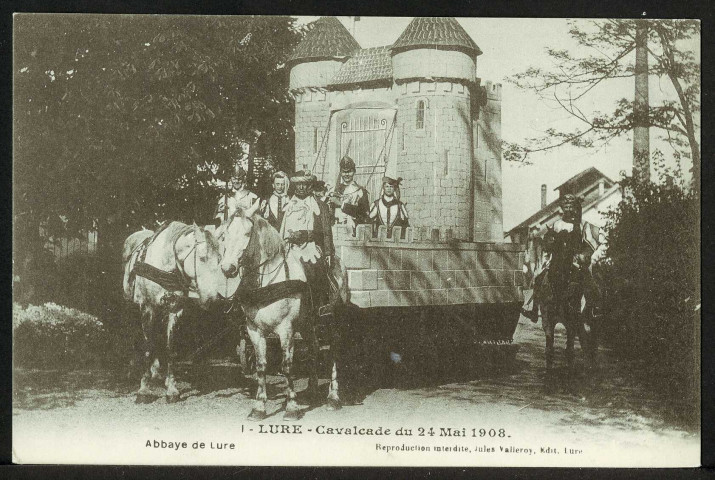 Cavalcade, abbaye de Lure