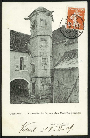 Tourelle de la rue des Boucheries