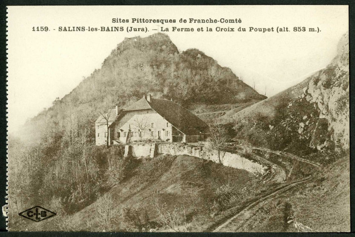 Ferme et Croix du mont Poupet