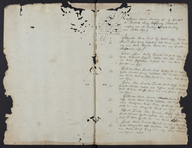 B 1673-1692