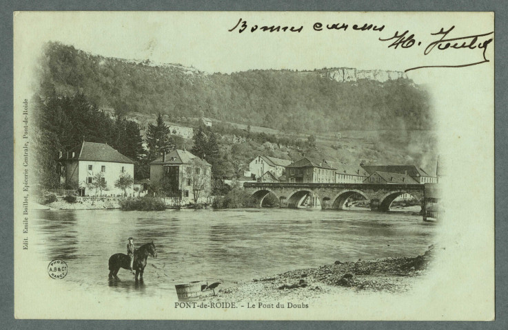 Le pont du Doubs
