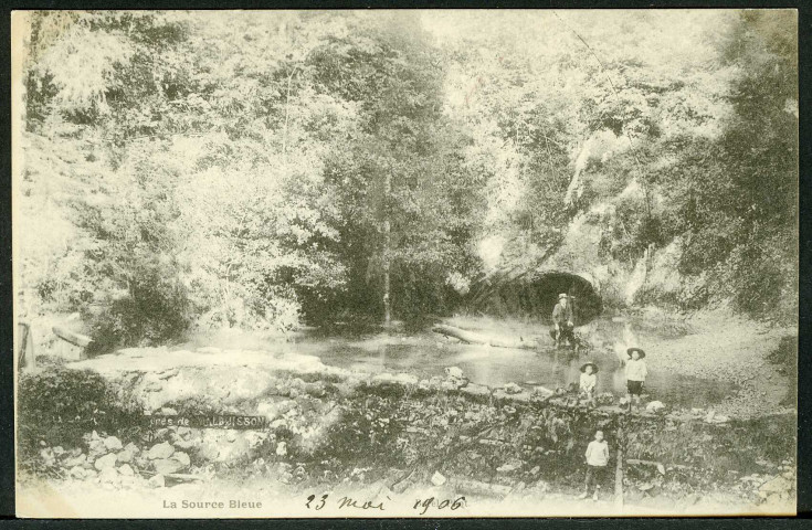 La source Bleu