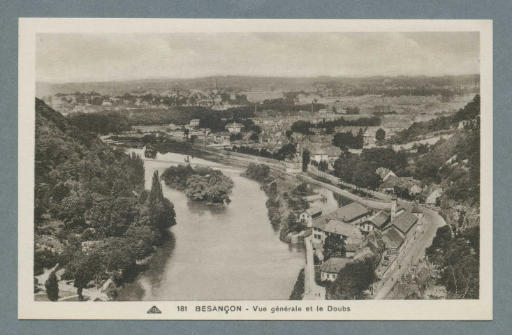 Vue générale et le Doubs