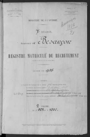 Volume 2, nos 501 à 896