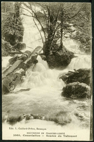 Cascade et source du Tabourot