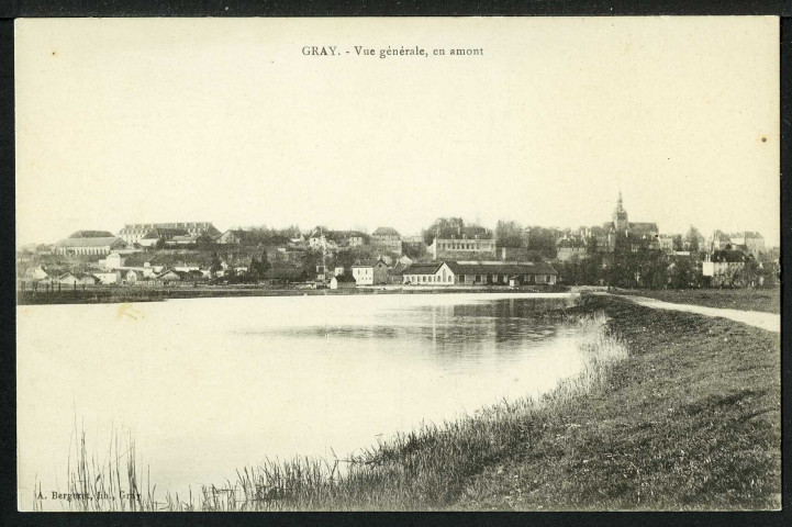 Vue générale en amont