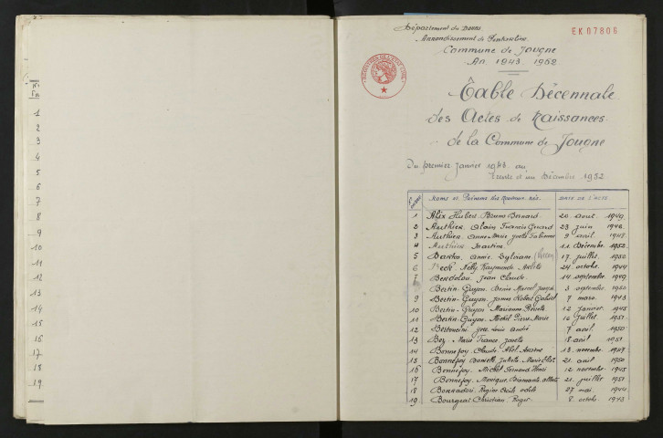 1943-1952