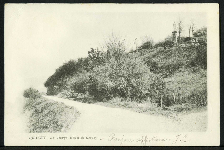 La Vierge route de Geney