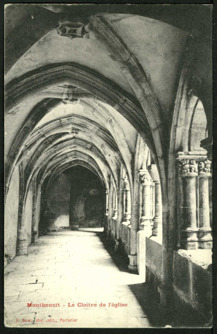 Eglise. Cloître (avant 1908)