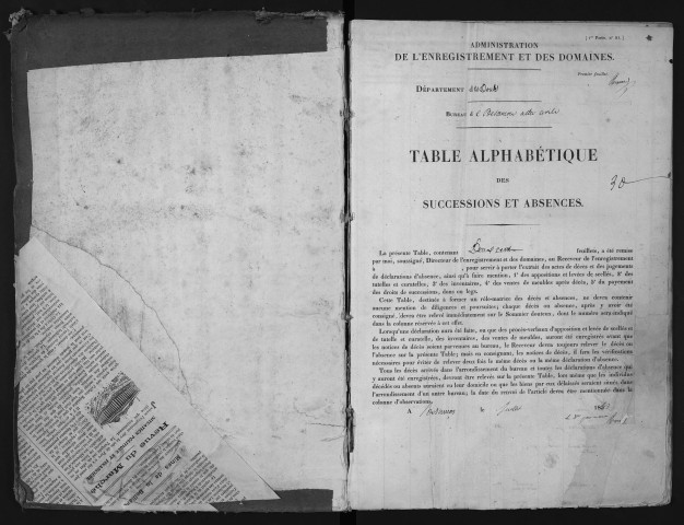 Avril 1845-septembre 1848