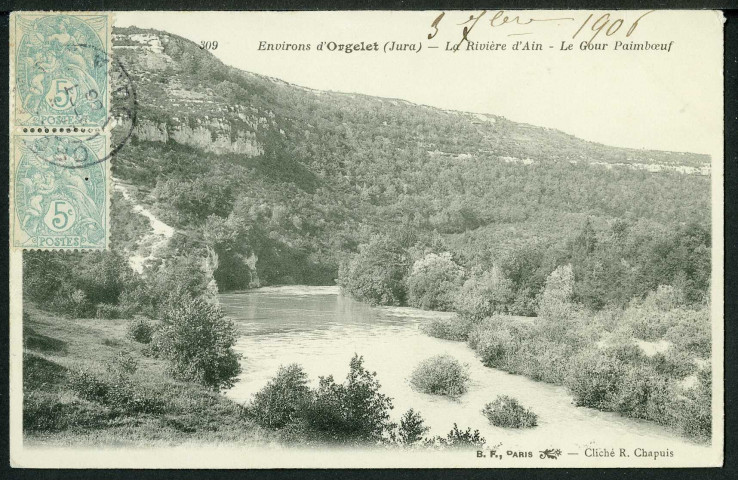 La rivière d'Ain, le Gour Paimboeuf