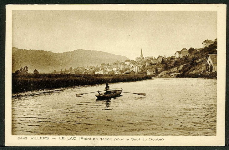 Point de départ pour le Saut du Doubs