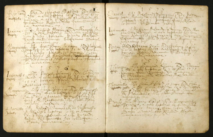 B 1574-1669 (protestants)