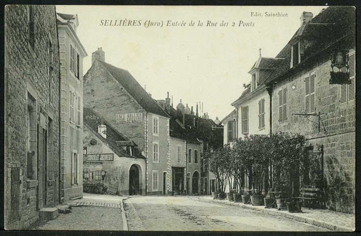 Entrée de la rue des Deux Ponts