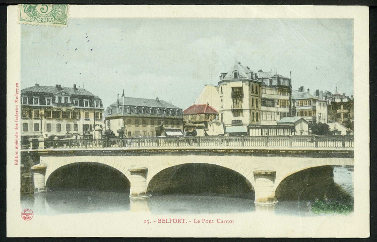 Le pont Carnot