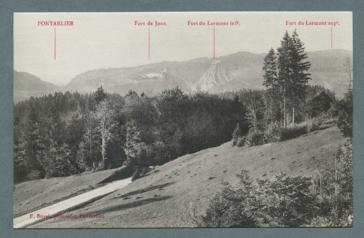 Fort de Joux, fort du Larmont