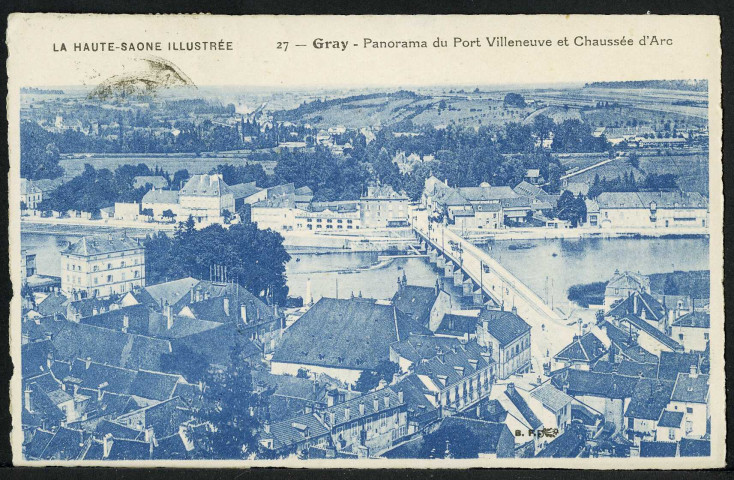 Panorama du port Villeneuve et chaussée d'Arc
