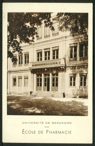 Ecole de pharmacie