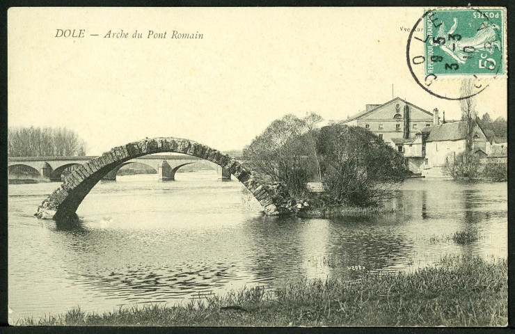 Les ruines du pont romain