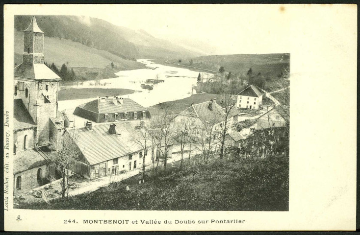 L'abbaye et la vallée du Doubs