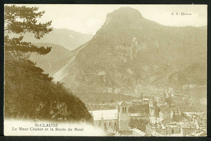 Le mont Chabot et la route du Mont