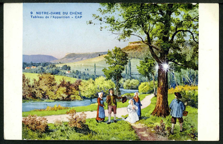 Tableau de l'apparition