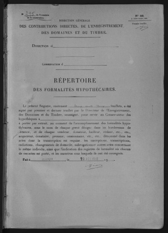 Volume n° 395