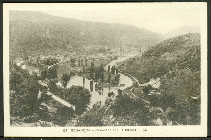 Casamène et l'île Malpas